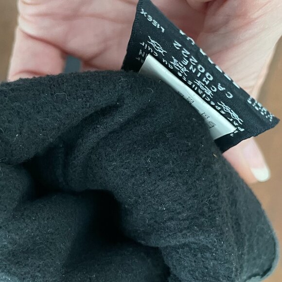 Jessica Genuine Leather Therma-Last Insulated Gloves Button Detail Dk Grey Blk 7 - Picture 13 of 14